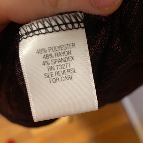 🔥Oversized Dana Buchman purple tunic top - Picture 5 of 5